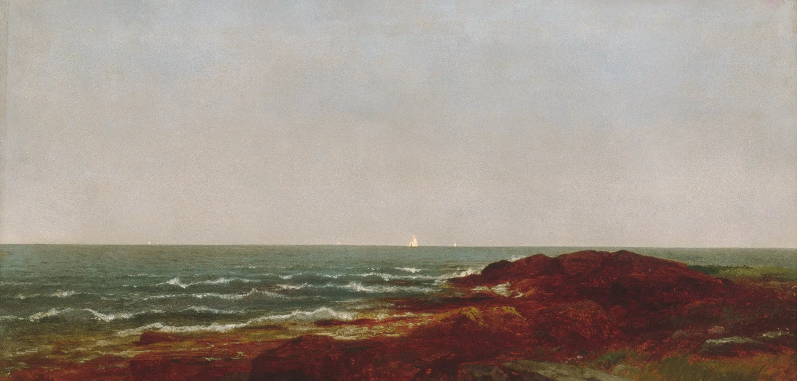 John Frederick Kensett, "The Sea", 1872