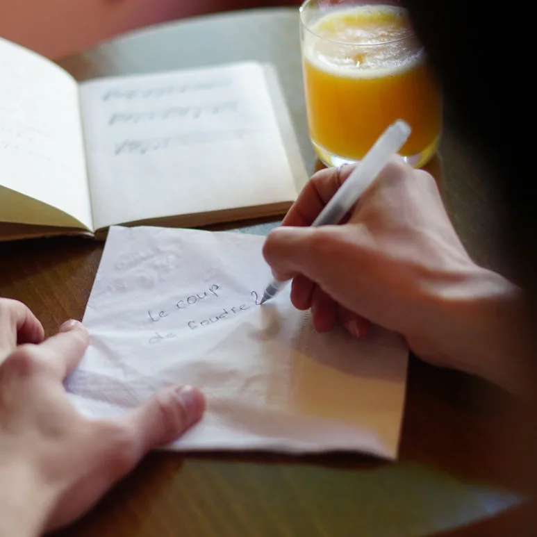 Fleeting notes, scribbled down as you go